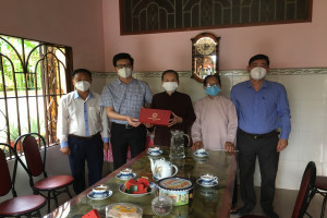 GCRA official visits Minh Su Theravada Buddhist Church