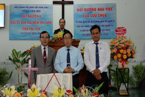 Evangelical representative committee in Phu Yen, Dak Nong elected