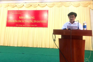Religious affairs training held in Kien Giang