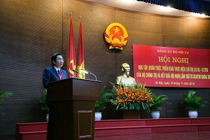 MOHA promotes learning and following of President Hồ Chí Minh’s moral example