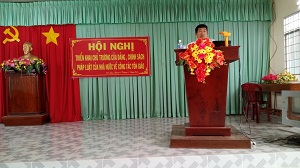 Tien Giang province disseminates religious policies to local cadres