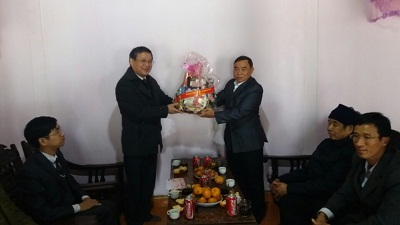 GCRA delegation extends New Year visits to religious organizations in Northern provinces