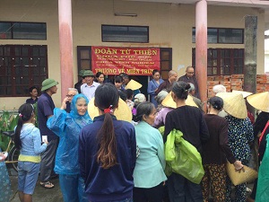 Results of charitable activities by Buddhist Chapter in Quang Binh 