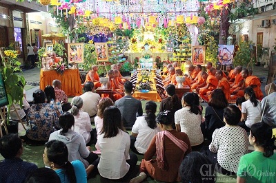 Magha Puja Day held in Candaransì pagoda