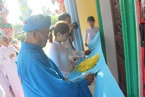 Reconstruction of Caodai oratory in Tay Ninh province completed