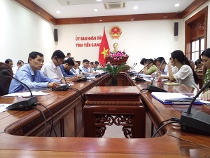 Home Affairs Department in Tien Giang province disseminates religious law to its staff