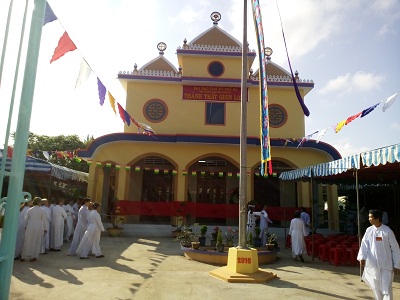 New Caodai oratory inaugurated in Tien Giang