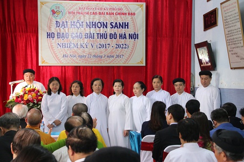 Caodai community in Hanoi convenes 5th congress