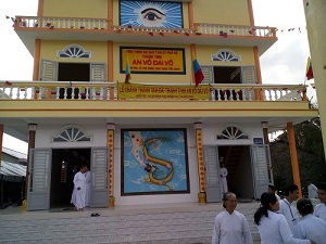  Caodai worshipping temple inaugurated in Tien Giang