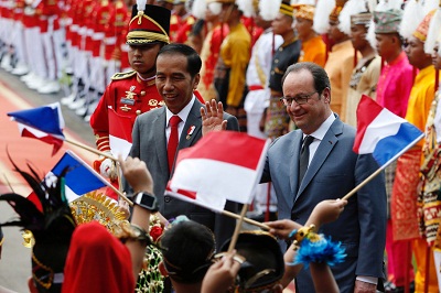 French President Praises Tolerance, Diversity in Indonesia