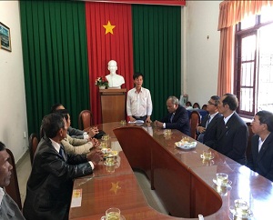 Religious Committee in Lam Dong holds meeting with Protestant dignitaries on occasion of Easter