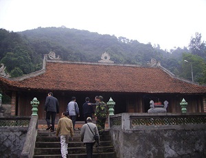 800 year-old pagoda in Song Ngu island