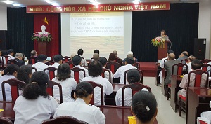 Hanoi authority disseminates religious law to local religious dignitaries   