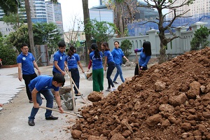 Volunteer Day by GCRA’s Youth Union 