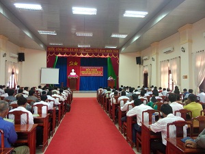 GCRA holds workshops for key Protestants in Binh Phuoc 