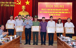 Vinh Phuc provincial government reviews implementation of Party resolution on religious affairs