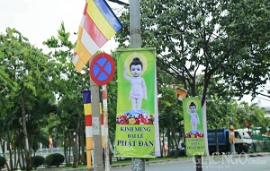 Preparation of Vesak celebration in HCMC