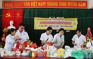 Buddhist medical charity in Quang Binh