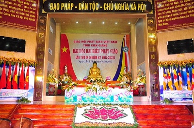 VBS Chapter in Kien Giang holds 9th Buddhist congress 