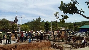 Construction work on Catholic church started in Quang Binh