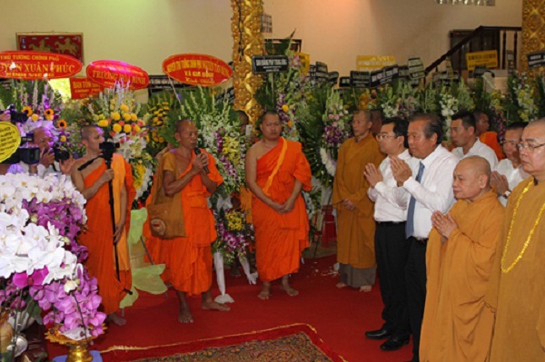 Memorial service held for deputy leader of Vietnam Buddhist Sangha