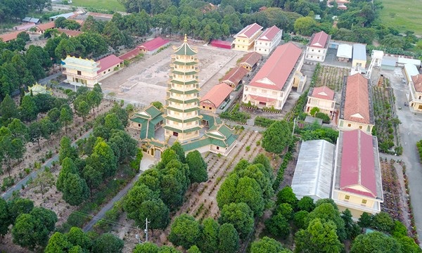 The Pagoda  with largest number of statues in Vietnam 