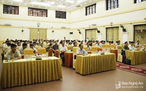 Dissemination of religious law for local officials held in Nghe An