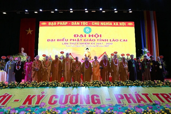 VBS’s Buddhist chapter in Lao Cai holds 2nd congress