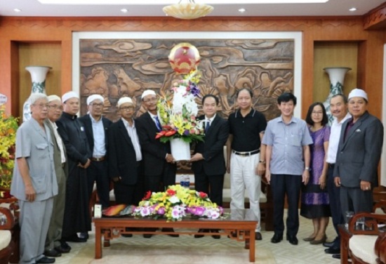 Cham Islamic representatives extend congratulations to GCRA’s new Chairman