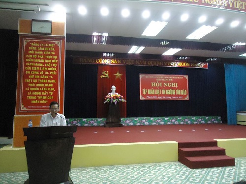 Workshop on religious law held in Da Nang