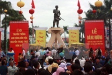 Ceremony held to honor National hero Nguyễn Trung Trực