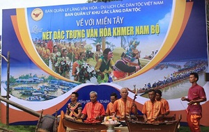 Khmer culture recaptured in Vietnam National Village for Ethnic Culture and Tourism