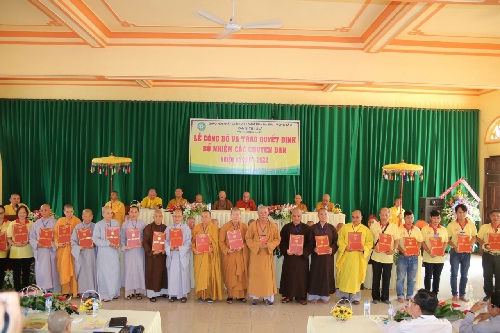 Executive Committee of VBS Chapter in Ba Ria – Vung Tau establishes subordinate bodies