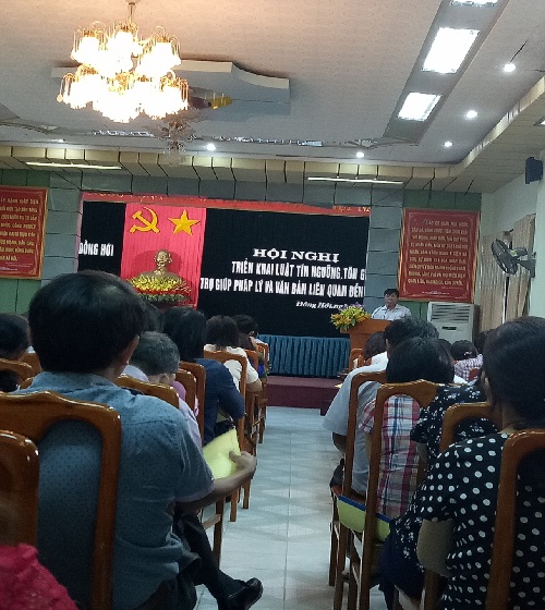 Dissemination of religious law for local officials held in Dong Hoi City