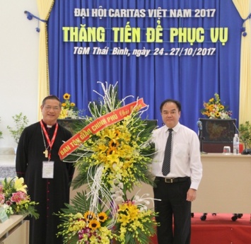 GCRA Chairman extends congratulations to Vietnam Caritas congress