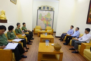 Hanoi police receives ECVN’s delegation 