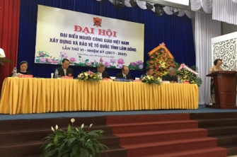 Catholic general conference on national construction and defense held in Lam Dong