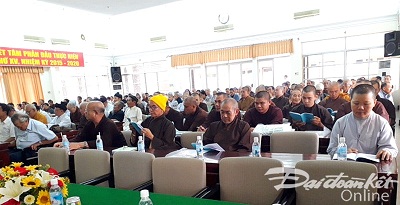 Dissemination of religious law to key followers of religions held in Phu Yen