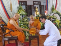 First Vietnamese monk recieved Chao Kun title of Thai King