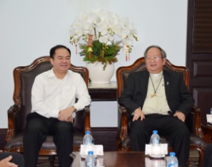 GCRA leader pays visit to Ho Chi Minh Archdiocese 