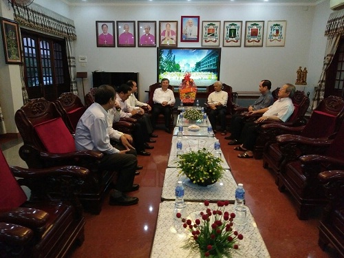 MOHA Deputy Minister and GCRA’s Chairman visit Long Xuyen Diocese