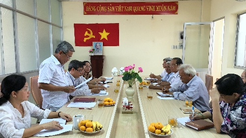 Tien Giang authorities receives Hoa Hao Buddhist delegation