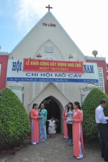 Construction of new Protestant church started in Ben Tre