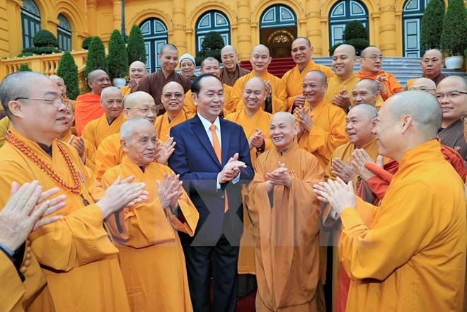 President Quang hails success of Buddhist congress