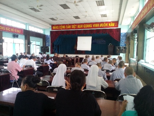 Dissemination of religious law to followers of religions  in Tien Giang’s My Tho city