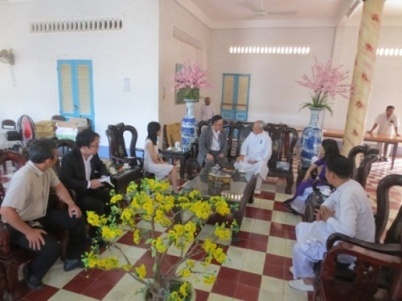 Japanese Consul General in Ho Chi Minh city visits Tay Ninh Caodai Church