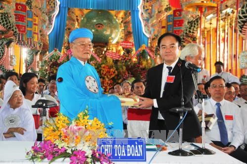 Tay Ninh Cao Dai Church holds congress for 2017-2022 tenure