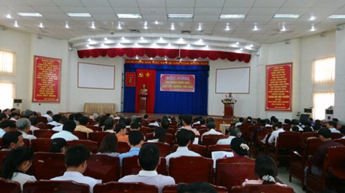 Dissemination of religious law in Binh Duong