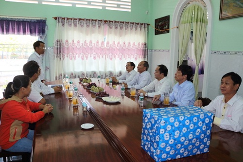 GCRA leader’s working visit to Tay Ninh