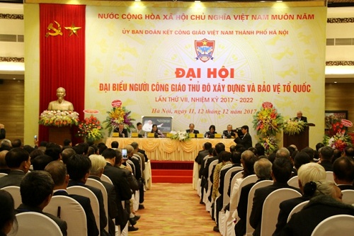 Catholic solidarity committee in Hanoi convenes 7th conference on Catholic contributions to national construction and defense